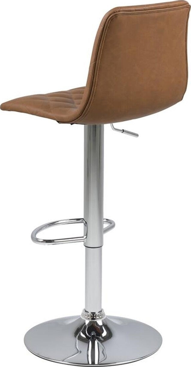 Bar Stool East St Gallen | size: Width: 40cm, Height: 110cm, Depth: 48.5cm | color: Brown | image: 2 | variant: 1005737