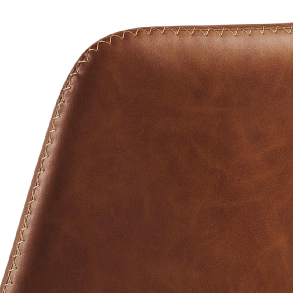 Bar Stool East Thun | size: Width: 46cm, Height: 103cm, Depth: 50cm | color: Brown/Black | image: 4 | variant: 1005742