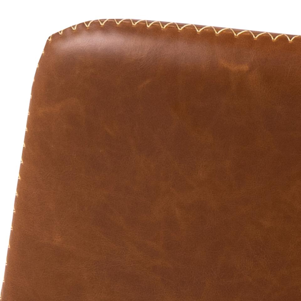 Bar Stool East Thun | size: Width: 47cm, Height: 110cm, Depth: 51cm | color: Brown/Black | image: 5 | variant: 1005741