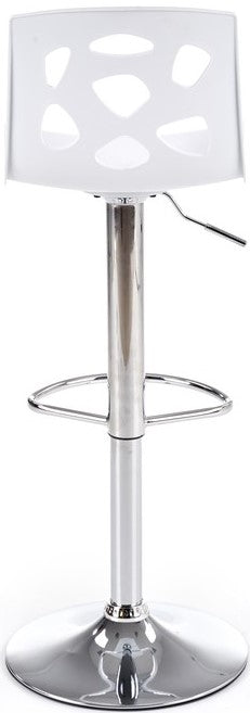 Bar Stool East Weymouth | size: Length: 36cm, Width: 37cm, Height: 83-105cm, Depth: 36cm | color: White | image: 5 | variant: 1007051