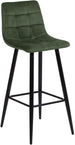 Bar Stool Epsom | size: Width: 43cm, Height: 104cm, Depth: 50.5cm | color: Green | image: 1 | variant: 1001326