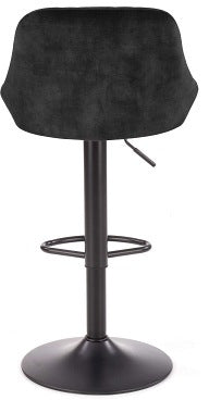 Bar Stool Ferrara | size: Width: 45cm, Height: 106cm, Depth: 47cm | color: Black | image: 4 | variant: 1007441