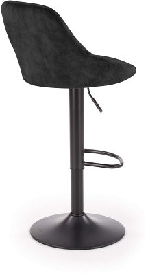 Bar Stool Ferrara | size: Width: 45cm, Height: 106cm, Depth: 47cm | color: Black | image: 5 | variant: 1007441