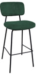 Bar Stool Folkestone | size: Width: 46cm, Height: 107cm, Depth: 49cm | color: Green | image: 0 | variant: 1001337