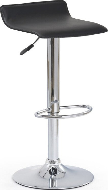 Bar Stool H1 | size: Length: 39cm, Width: 40cm, Height: 63-84cm, Depth: 39cm | color: Black | image: 1 | variant: 1011597