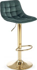 Bar Stool H120 | size: Width: 43cm, Height: 106cm, Depth: 44cm | color: Green | image: 0 | variant: 1005525