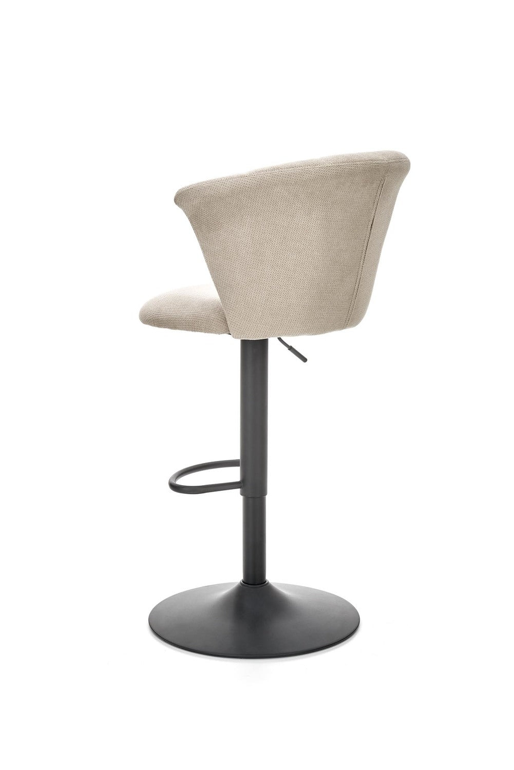 Bar Stool Imola | size: Width: 55cm, Height: 112cm, Depth: 53cm | color: Beige | image: 2 | variant: 1003001