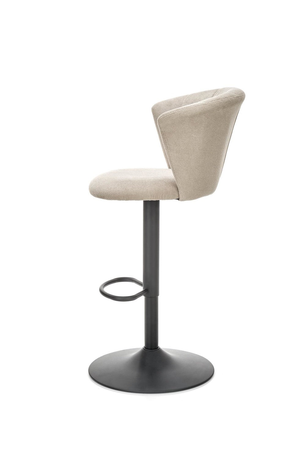 Bar Stool Imola | size: Width: 55cm, Height: 112cm, Depth: 53cm | color: Beige | image: 5 | variant: 1003001