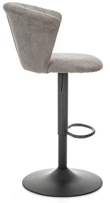 Bar Stool Imola | size: Width: 55cm, Height: 112cm, Depth: 53cm | color: Gray | image: 2 | variant: 1003000