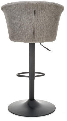 Bar Stool Imola | size: Width: 55cm, Height: 112cm, Depth: 53cm | color: Gray | image: 4 | variant: 1003000
