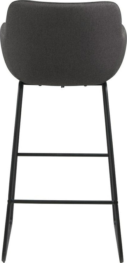 Bar Stool Jarrow | size: Width: 53cm, Height: 100cm, Depth: 52cm | color: Gray | image: 3 | variant: 1005740