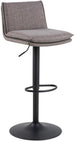 Bar Stool Monmouth | size: Width: 44cm, Height: 107cm, Depth: 53cm | color: Black/Grey | image: 1 | variant: 1001329