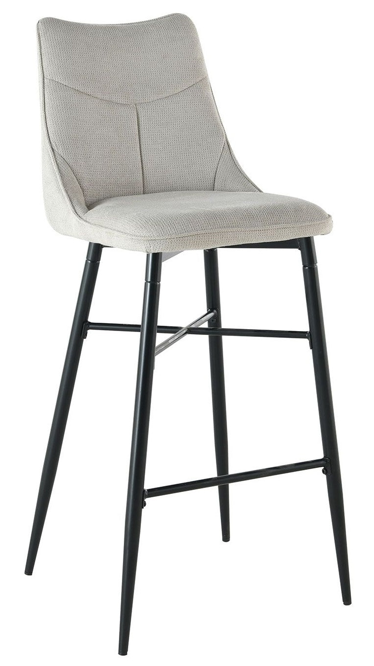 Bar Stool Oasis | size: Width: 51cm, Height: 97cm, Depth: 42cm | color: Beige | image: 0 | variant: 1005605