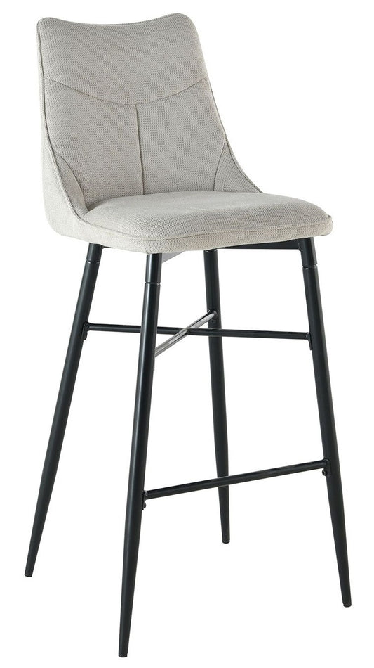 Bar Stool Oasis | size: Width: 51cm, Height: 97cm, Depth: 42cm | color: Beige | image: 0 | variant: 1005605