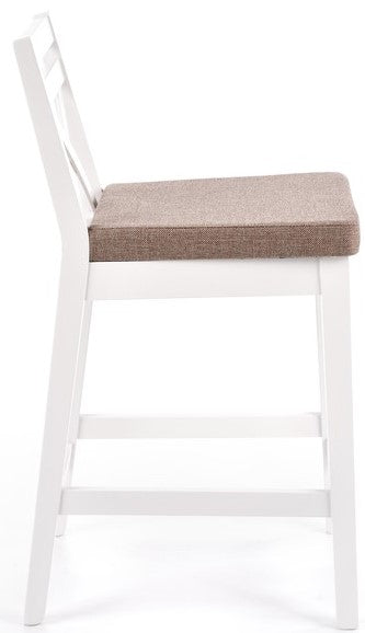 Bar Stool Piacenza | size: Length: 41cm, Width: 41cm, Height: 58-83cm, Depth: 48cm | color: Brown | image: 2 | variant: 1002984