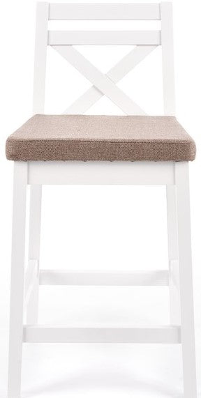 Bar Stool Piacenza | size: Length: 41cm, Width: 41cm, Height: 58-83cm, Depth: 48cm | color: Brown | image: 4 | variant: 1002984