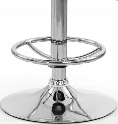 Bar Stool Potenza | size: Length: 46cm, Width: 54cm, Height: 80-102cm, Depth: 46cm | color: Black | image: 2 | variant: 1003035