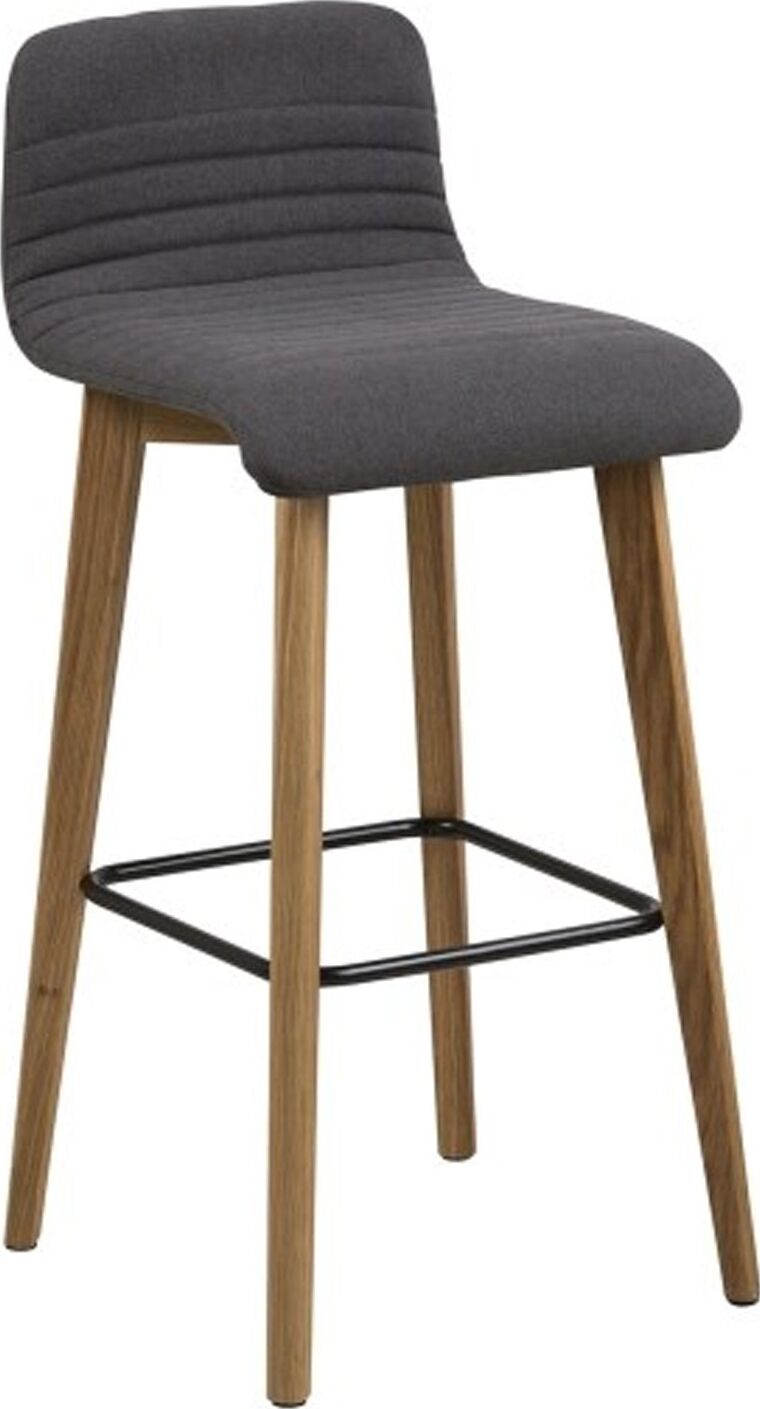 Bar Stool Tonbridge | size: Width: 44cm, Height: 101cm, Depth: 47cm | color: Gray | image: 1 | variant: 1005896