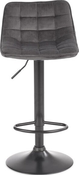 Bar Stool Vibo Valentia | size: Length: 43cm, Width: 43cm, Height: 84-106cm, Depth: 44cm | color: Gray | image: 3 | variant: 1003053