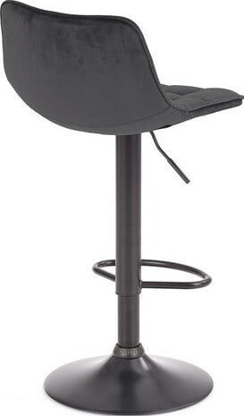 Bar Stool Vibo Valentia | size: Length: 43cm, Width: 43cm, Height: 84-106cm, Depth: 44cm | color: Gray | image: 4 | variant: 1003053