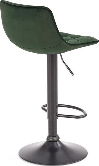 Bar Stool Vibo Valentia | size: Length: 43cm, Width: 43cm, Height: 84-106cm, Depth: 44cm | color: Green | image: 10 | variant: 1003054
