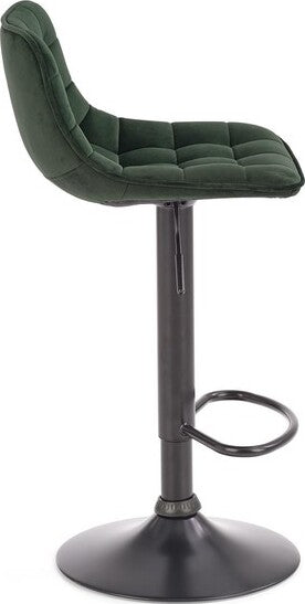 Bar Stool Vibo Valentia | size: Length: 43cm, Width: 43cm, Height: 84-106cm, Depth: 44cm | color: Green | image: 9 | variant: 1003054