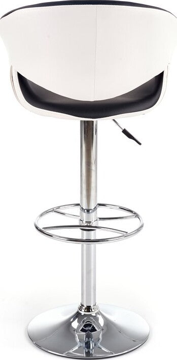 Bar Stool West Cambridge | size: Length: 46cm, Width: 50cm, Height: 93-115cm, Depth: 46cm | color: Black | image: 5 | variant: 1007057