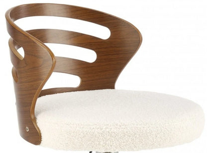 Bar Stool West Ripon | size: Width: 45cm, Height: 105cm, Depth: 49cm | color: White | image: 1 | variant: 1007313