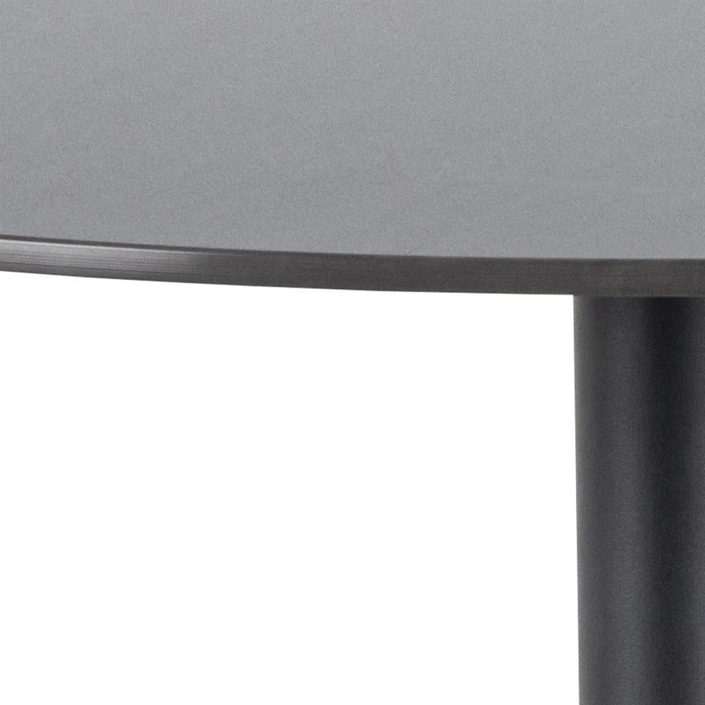 Bar Table Cobham | size: Length: 80cm, Width: 80cm, Height: 105cm, Diameter: 80cm | color: Black | image: 2 | variant: 1005979