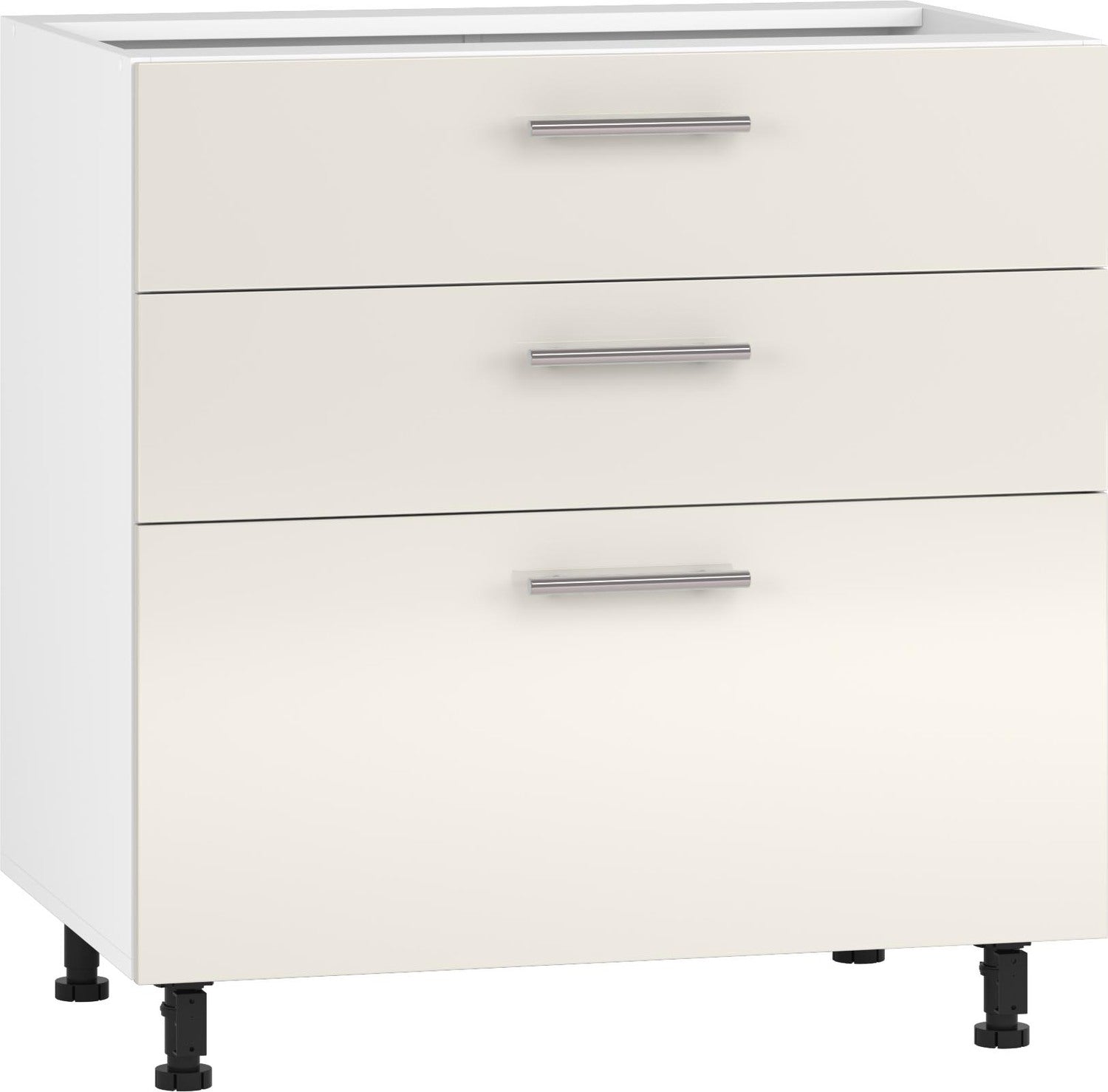 Base Cabinet Linkoping | size: Width: 80cm, Height: 82cm | color: Beige | image: 1 | variant: 1007516