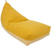 Bean Bag Ebbw Vale | size: Width: 80cm, Height: 130cm, Depth: 70cm | color: Yellow | image: 1 | variant: 1001361