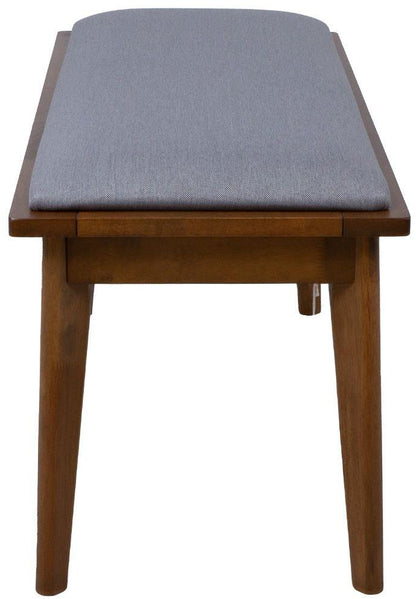 Bedroom Bench East Marrakesh | size: Length: 92cm, Width: 40cm, Height: 45cm | color: Brown/Grey | image: 3 | variant: 1006204