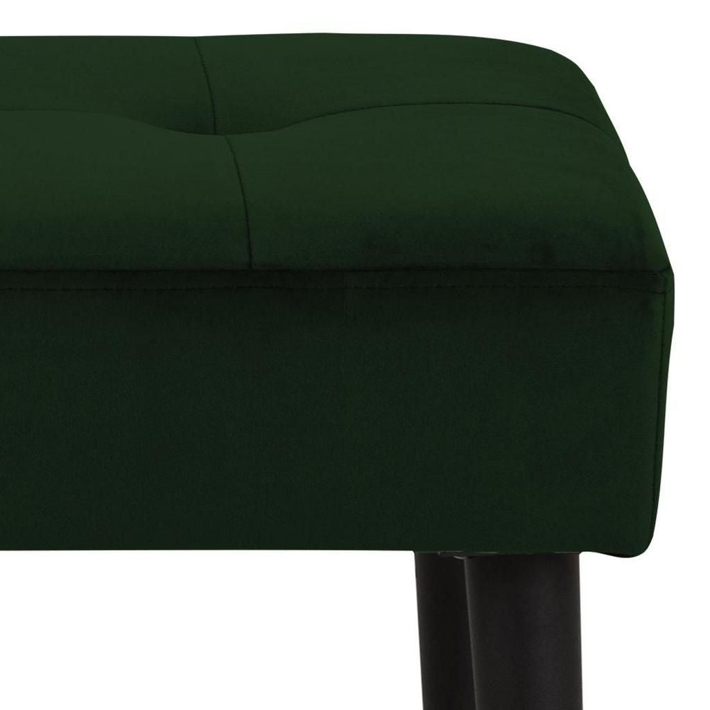 Bedroom Bench Stirling | size: Width: 95cm, Height: 45cm, Depth: 38cm | color: Green | image: 3 | variant: 1005577