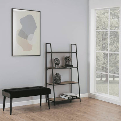 Bedroom Bench Stirling | size: Width: 95cm, Height: 45cm, Depth: 38cm | color: Green | image: 4 | variant: 1005577
