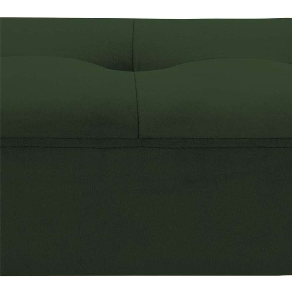 Bedroom Bench Stirling | size: Width: 95cm, Height: 45cm, Depth: 38cm | color: Green | image: 5 | variant: 1005577