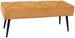 Bedroom Bench Wallingford | size: Length: 100cm, Width: 36cm, Height: 43cm | color: Yellow | image: 1 | variant: 1000370