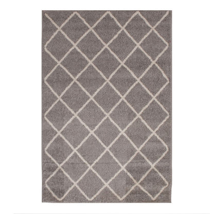 Carpet Brighton | size: Length: 150cm, Width: 100cm | color: White/Grey | image: 1 | variant: 1000024