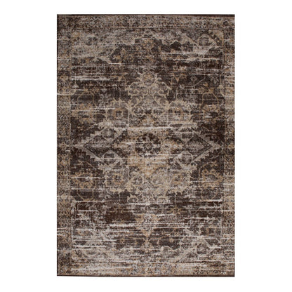 Carpet Oxford | size: Length: 150cm, Width: 100cm | color: Brown/Beige | image: 1 | variant: 1000001