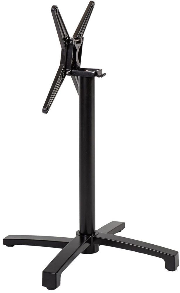 Central Table Leg Bistro | size: Height: 72cm, Diameter: 2cm | color: Black | image: 2 | variant: 1016813