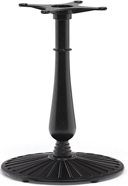 Central Table Leg East Wells | size: Height: 63cm, Diameter: 2cm | color: Black | image: 1 | variant: 1006025