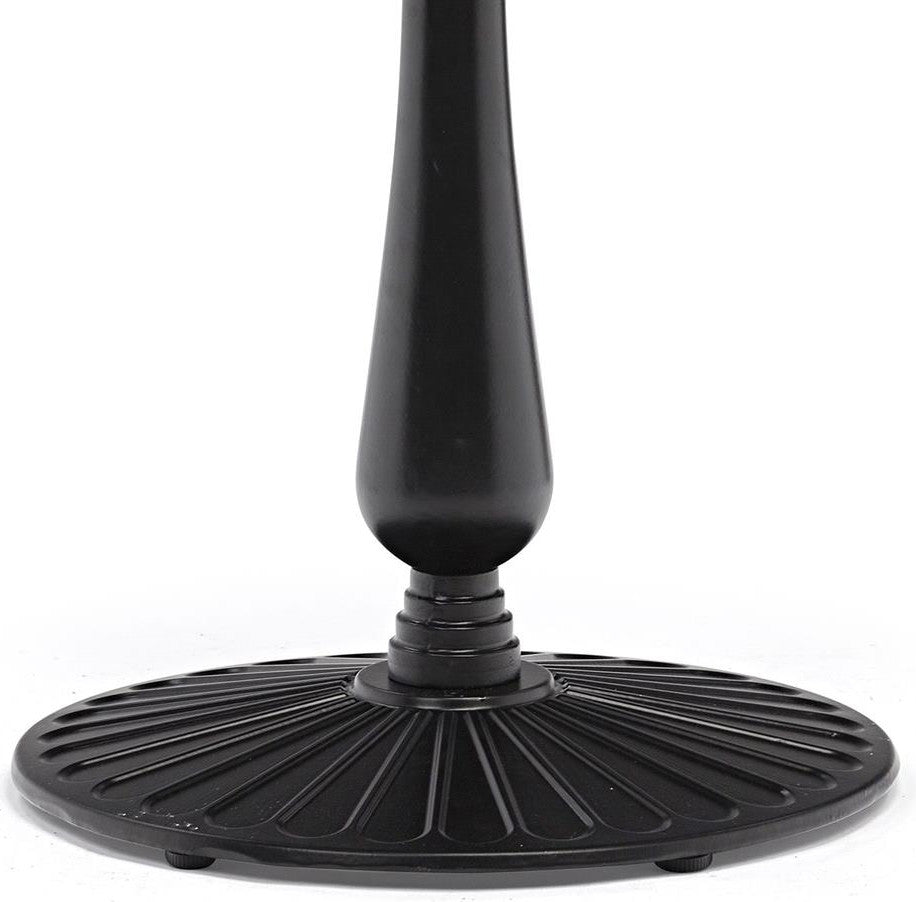 Central Table Leg East Wells | size: Height: 63cm, Diameter: 2cm | color: Black | image: 2 | variant: 1006025