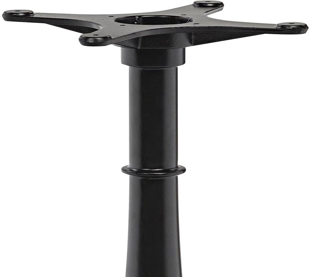 Central Table Leg East Wells | size: Height: 63cm, Diameter: 2cm | color: Black | image: 3 | variant: 1006025