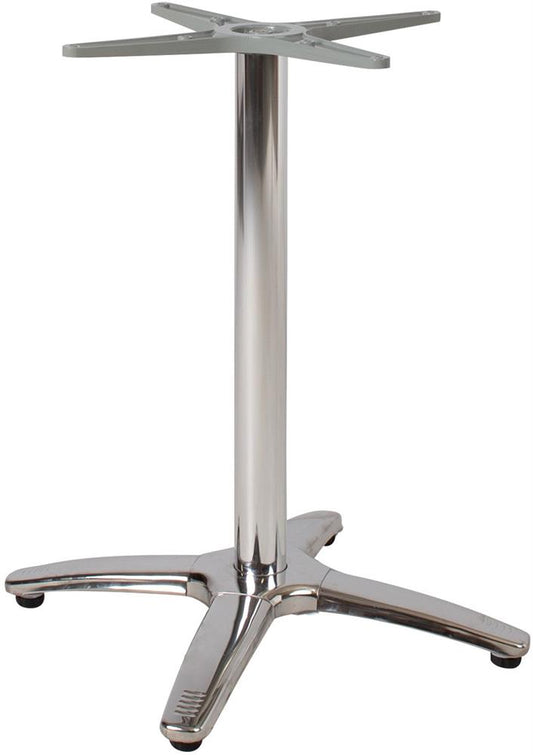 Central Table Leg Roma | size: Height: 70cm, Diameter: 2cm | color: Chrome | image: 1 | variant: 1016818