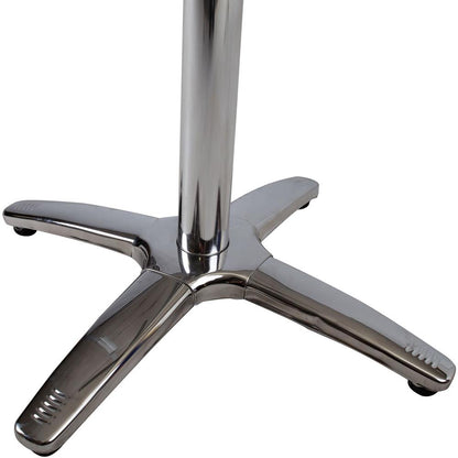 Central Table Leg Roma | size: Height: 70cm, Diameter: 2cm | color: Chrome | image: 2 | variant: 1016818