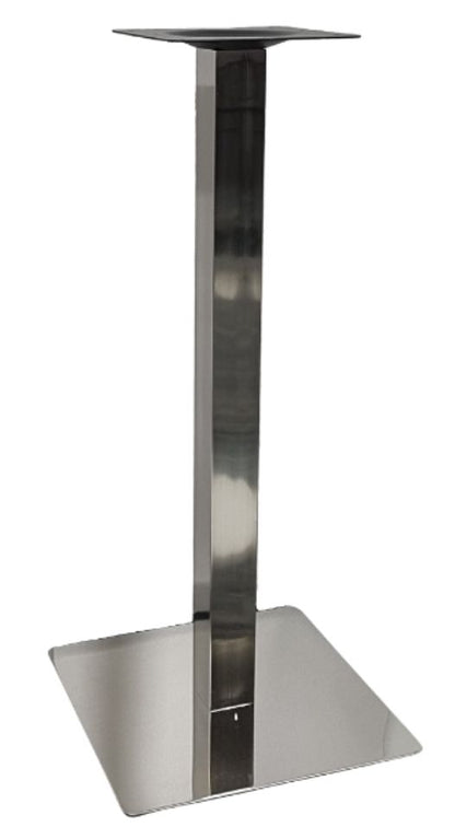 Central Table Leg Stad 3 | size: Height: 110cm, Diameter: 50cm | color: Chrome | image: 0 | variant: 1000702