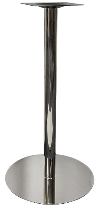 Central Table Leg Stad 4 | size: Height: 110cm, Diameter: 58cm | color: Chrome | image: 0 | variant: 1000706