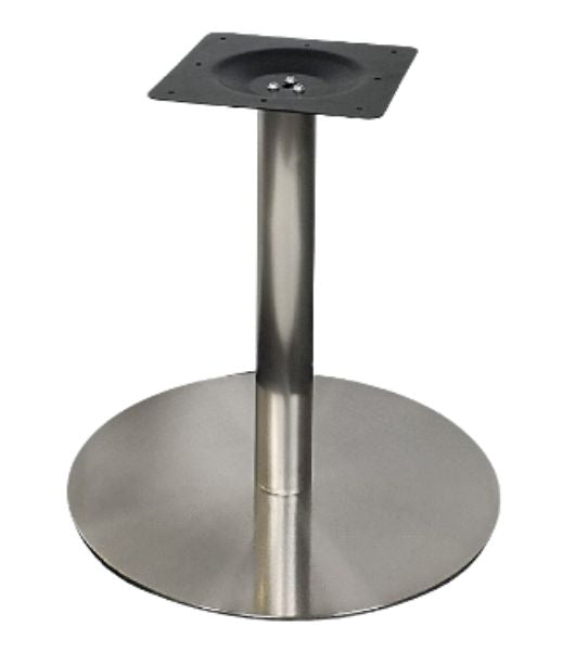 Central Table Leg Stad 4 | size: Height: 58cm, Diameter: 58cm | color: Chrome | image: 0 | variant: 1000704