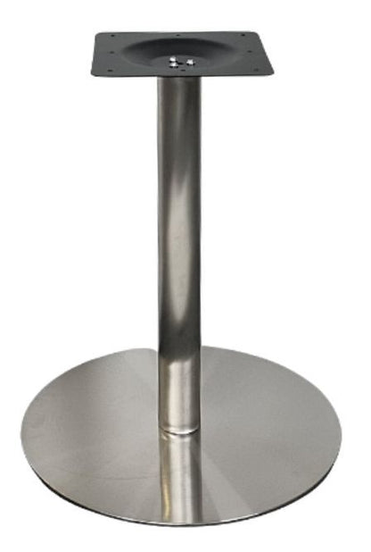 Central Table Leg Stad 5 | size: Height: 72cm, Diameter: 58cm | color: Chrome | image: 0 | variant: 1000709