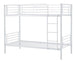 Children's Bunk Bed Nashville | size: Length: 215cm, Width: 99cm, Height: 165cm | color: White | image: 1 | variant: 1003436