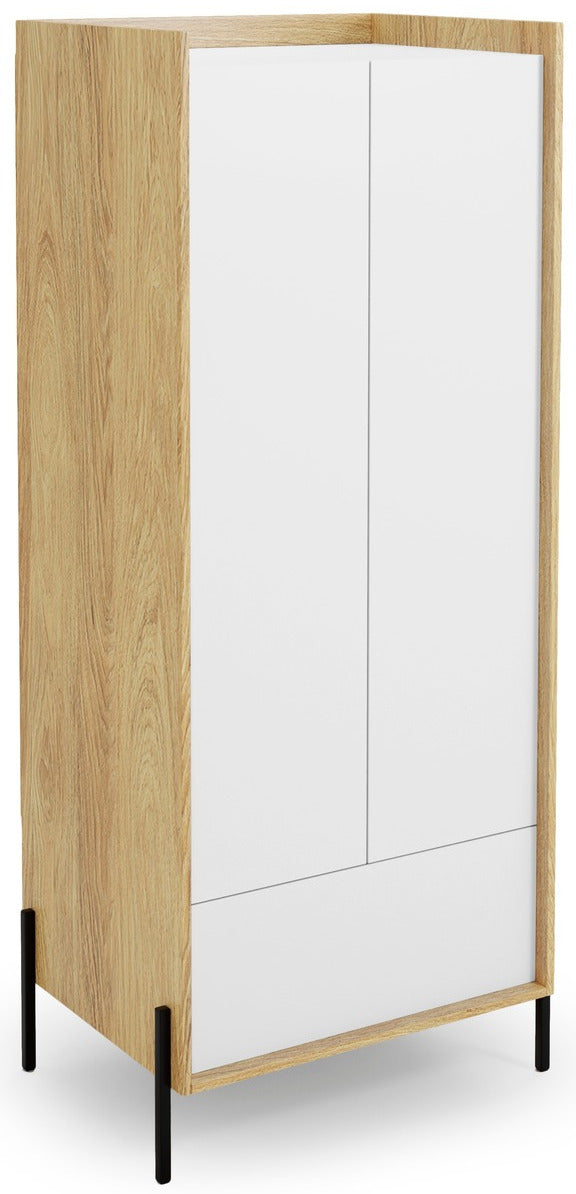 Closet Helsinki | size: Width: 60cm, Height: 179cm, Depth: 78cm | color: White | image: 1 | variant: 1002078